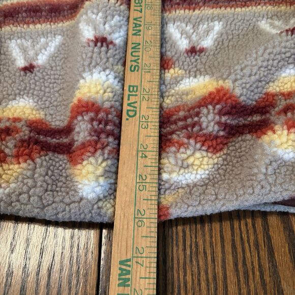 Mountain & Isle Deep Pile Fleece Jacket Size M  Aztec Southwest  90's Inspired - Picture 14 of 14